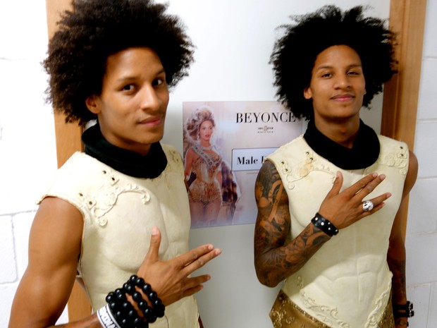 Les Twins - gêmeos dançarinos fizeram a alegria do público feminino (Foto: Carlos Gardés)