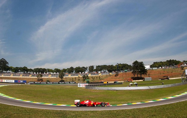 felipe massa ferrari gp do Brasil (Foto: Agência EFE)