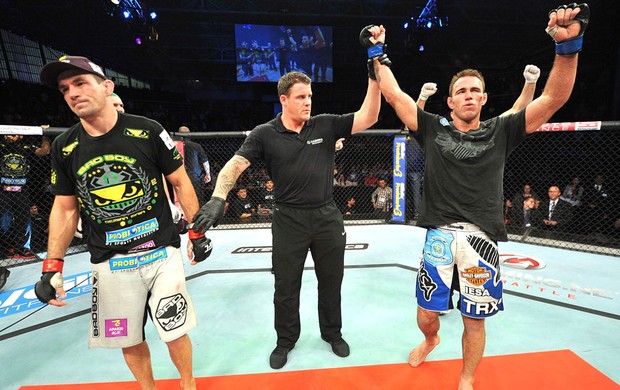 Demian Maia e Jake Shields UFC Barueri (Foto: Getty Images)