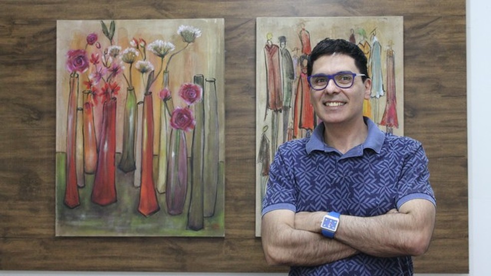 Samuel Britto é Coordenador do Núcleo de Rede da TV Grande Rio  (Foto: Gabriela Canário)