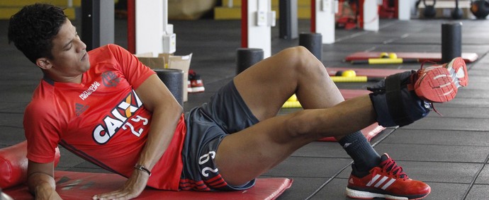 Nixon treino Flamengo (Foto: Gilvan de Souza/Flamengo) Nixon treino Flamengo (Foto: Gilvan de Souza/Flamengo)