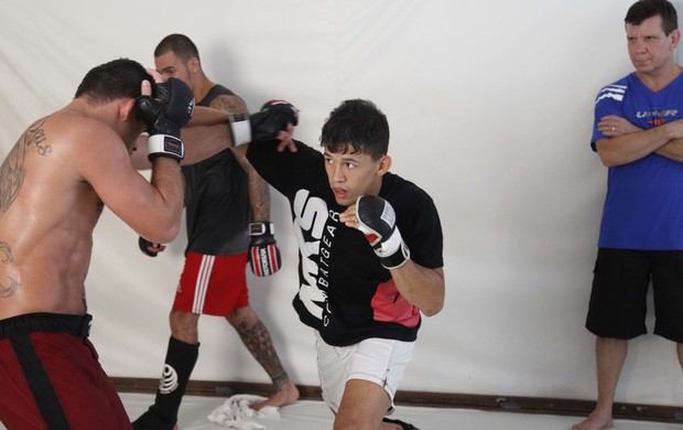 Dudu Dantas treino MMA (Foto: Fernando Azevedo/Divulgação) Dudu Dantas treino MMA (Foto: Fernando Azevedo/Divulgação)