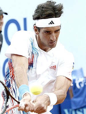 Thomaz Bellucci tênis contra Grigor Dimitrov Aberto da Suíça (Foto: EFE)