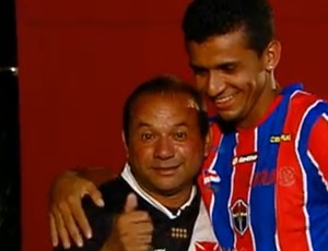 Ocival e Roberto Dinamite (Foto: TV Globo)