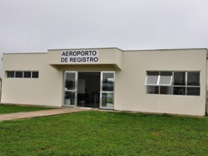 Aeroporto de Registro, no Vale do Ribeira (Foto: Secretaria de Logística e Transporte do Estado de SP)