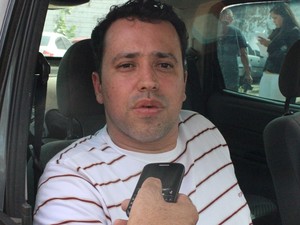 Delegado Adolfo Henrique comandou a prisão do suspeito no Piauí (Foto: Gil Oliveira/G1)