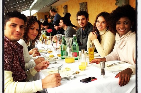 Elenco de 'Em família' está em Viena (Foto: Reprodução do Instagram)