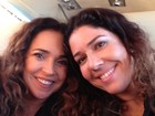 Malu Verçosa e Daniela Mercury comemoram aniversário juntas
