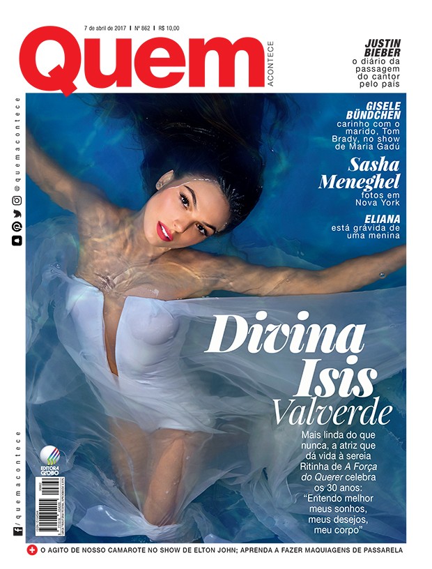 Isis Valverde é capa da QUEM (Foto: Nana Moraes/ Ed Globo) Isis Valverde é capa da QUEM (Foto: Nana Moraes/ Ed Globo)