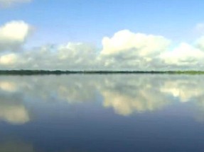 Região próxima de onde ocorreu o naufrágio (Foto: Reprodução/TVAM)