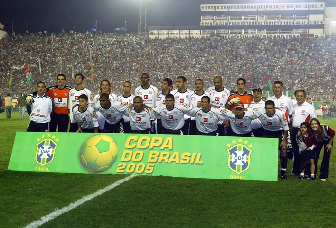 Fluminense x Paulista - Copa do Brasil 2005 (Foto: Agência O Globo)