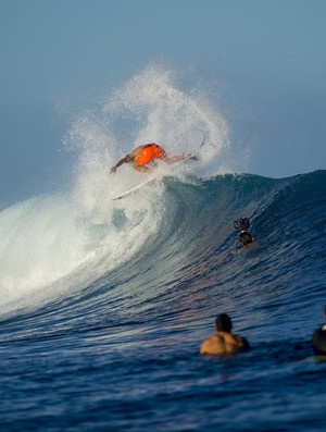 Filipe Tioledo admitiu não ter tanta experiência em J-Bay, mas apostou em um surfe clássico para sair vitorioso (Foto: KIRSTIN/WSL ) Filipe Tioledo admitiu não ter tanta experiência em J-Bay, mas apostou em um surfe clássico para sair vitorioso (Foto: KIRSTIN/WSL )