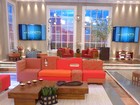 Confira como é feita a montagem do cenário do Encontro; clique! (TV Globo/Encontro com Fátima)