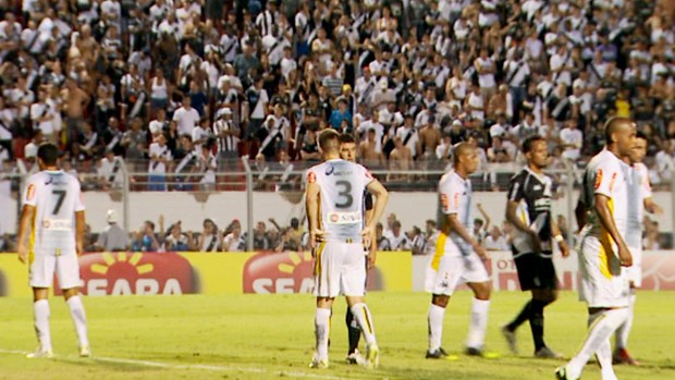 Ponte Preta e São Bernardo empatam por 1 a 1 pelo Campeonato Paulista (Foto: Reprodução / EPTV)