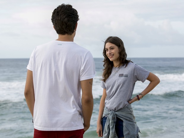 Fofos! Não perca as emoções desse romance! (Foto: Ellen Soares/Gshow)