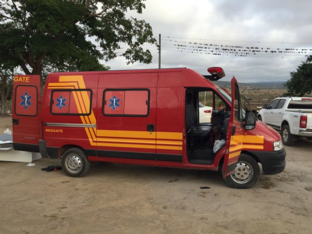 Van plotada como ambulância era usada para transportar as drogas (Foto: Divulgação/Polícia Federal)
