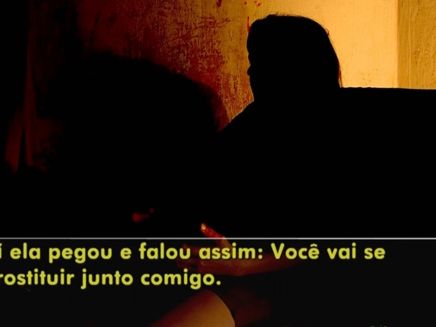 Menor disse que teve de se prostituir para ficar na casa (Foto: Reprodução/ TV TEM) Menor disse que teve de se prostituir para ficar na casa (Foto: Reprodução/ TV TEM)