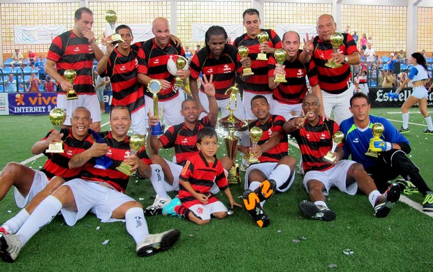 Flamengo campeão do Torneio Rio-São Paulo de showbol (Foto: Flávio Dilascio / Sportv.com)