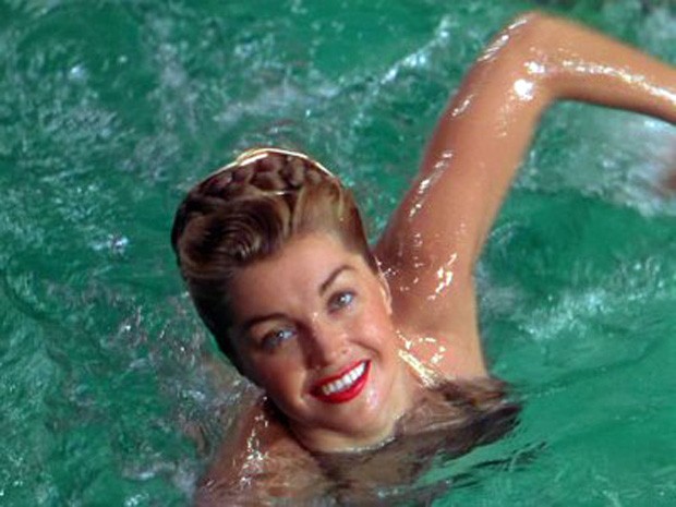 Esther Williams no filme 'A rainha do mar', de 1959 (Foto: Divulgação)