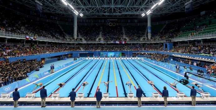 Estudo Sugere Existencia De Corrente Na Piscina Olimpica Rio 2016 Minimiza Natacao Globoesporte Com