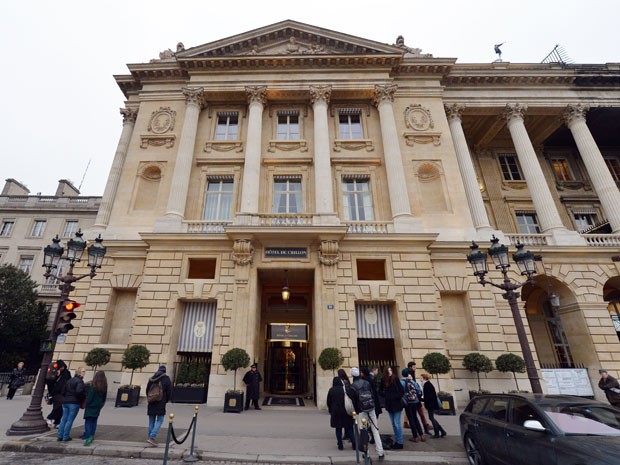 Hotel de Crillon, em Paris (Foto: Miguel Medina/AFP Photo)