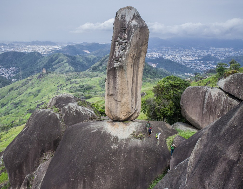 Pedra do Osso: formação rochosa pouco conhecida dos cariocas (Foto: Rafael Duarte/Divulgação)