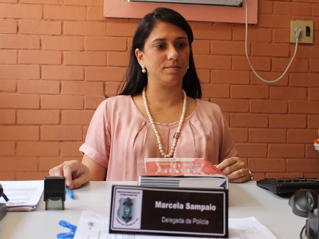 Marcela Sampaio, delegada da Delegacia de Proteção a Criança e ao Adolescente (Foto: Ellyo Teixeira/G1)