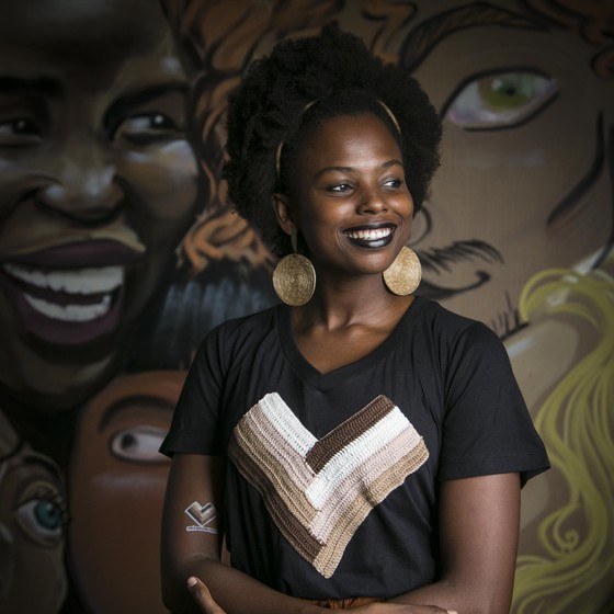 Luana Génot luta para melhoras condições de trabalhos dos negros em empresas (Foto: Divulgação)