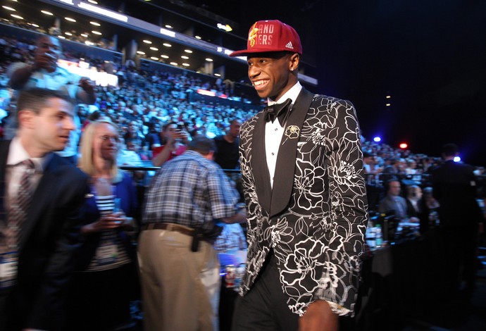 Andrew Wiggins Draft NBA 2014 (Foto: Reuters)