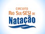 Inscrições para 3ª etapa do Rio Sul Sesi de Natação vão até quarta-feira