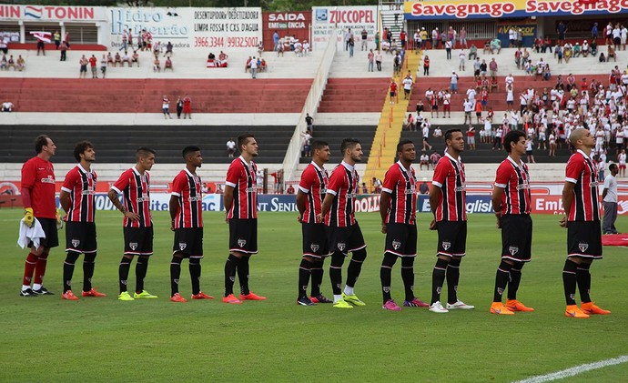 São Paulo em Ribeirão Preto (Foto: Rubens Chiri / Site oficial do São Paulo FC)