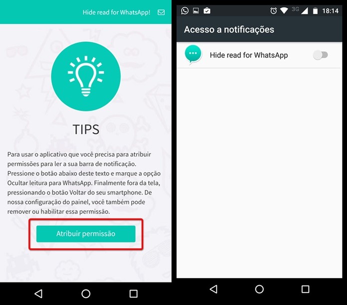 screenshot_20161219-181146-horz WhatsApp: aplicativo permite ficar invisível no Android e ler mensagens