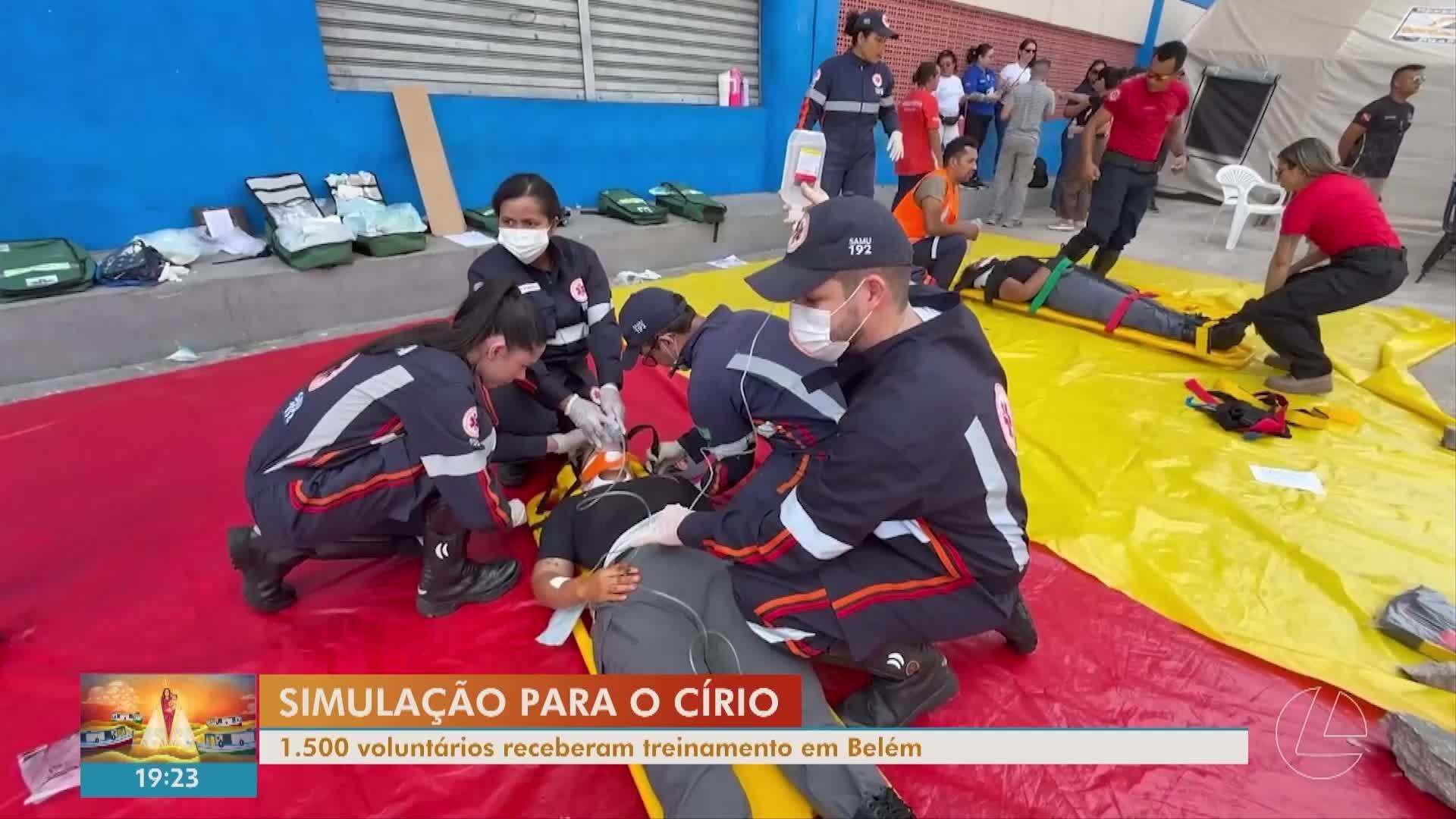 Treinamento intensivo prepara 1.500 voluntários para o Círio de Nazaré em Belém​‌​