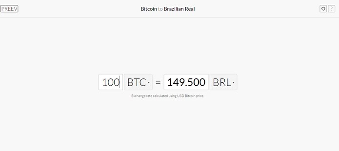conversao de bitcoin em reais