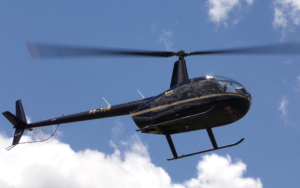 Helicóptero que caiu com noiva a bordo transportou Papai Noel horas antes em Santo André  (Foto: Ednaldo Brito/Divulgação/ EC Santo André )