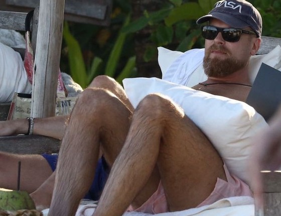 A imprensa internacional contesta a veracidade das fotos na Bahia e diz que DiCaprio passou o Réveillon no México (Foto: divulgação Fred Pontes)
