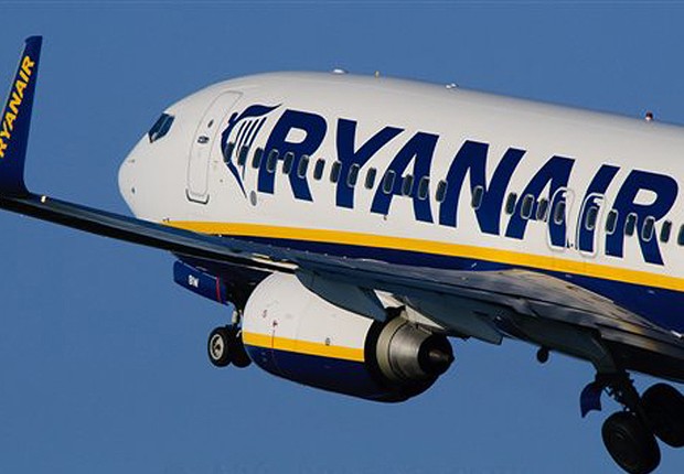 Boeing da Ryanair (Foto: Reprodução)