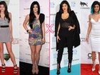 Dos looks inocentes aos modelitos ousados, veja a evolução no estilo de Kylie Jenner