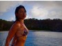 Giselle Itiê sensualiza de biquíni e recebe elogio: 'Corpo perfeito'