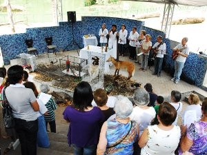 Missa celebrou Dia Internacional dos Animais (Foto: Divulgação/Emerson Ferraz)