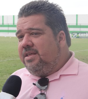 Gustavo Feijó, presidente da Federação Alagoana de Futebol (Foto: Leonardo Freire/GloboEsporte.com)