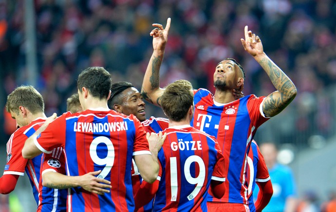 Boateng gol Bayern de Munique (Foto: AP) Boateng gol Bayern de Munique (Foto: AP)