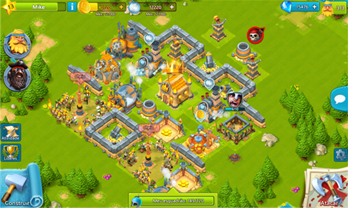 Cloud Raiders é um game de aventura e ação para Windows Phone onde você construir e defender sua cidade (Foto: Divulgação/Windows Phone Store)