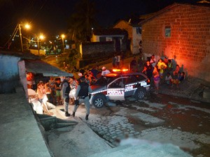 Crime aconteceu em Santa Rita no final da tarde desta segunda-feira (Foto: Walter Paparazzo/G1) Crime aconteceu em Santa Rita no final da tarde desta segunda-feira (Foto: Walter Paparazzo/G1)