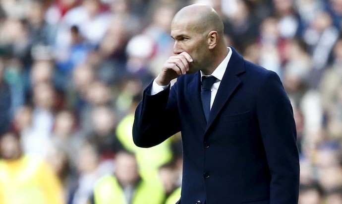 Zidane Real Madrid x Atletico (Foto: Reuters)