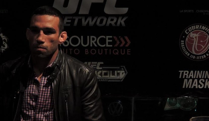 Werdum se mostra confiante pelo cinturão (Foto: Eduardo Deconto/GloboEsporte.com)