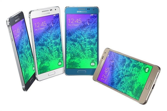 Galaxy Alpha é um novo smartphone da Samsung equipado com corpo metálico e tela HD (Foto: Divulgação/Samsung)