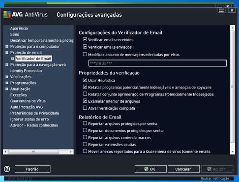 screenshot de AVG AntiVirus 