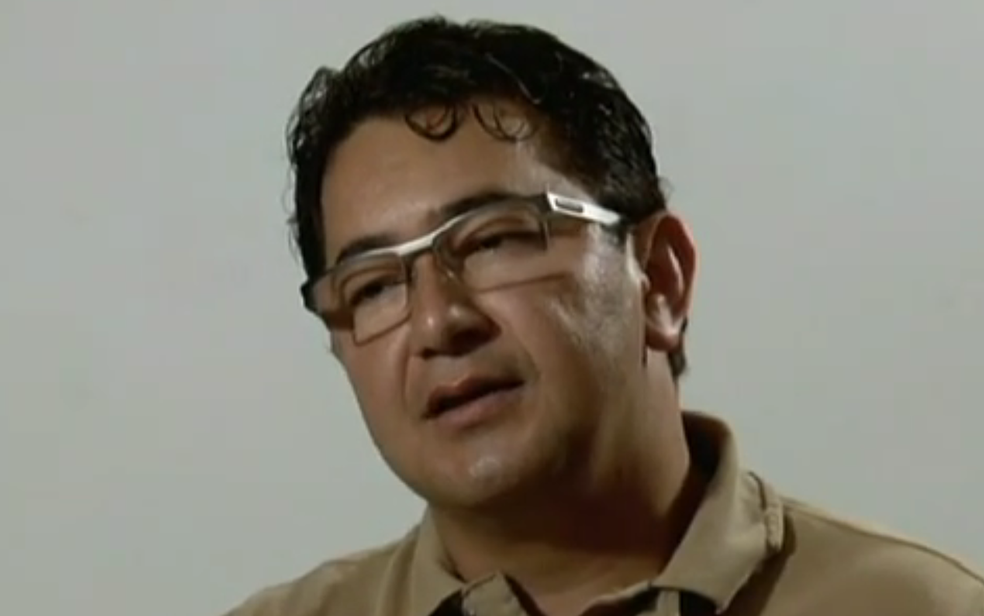 O policial militar João Dias Ferreira, delator das fraudes no Ministério do Esporte (Foto: TV Globo/Reprodução)