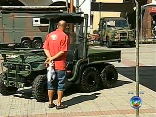 Exército vai fazer treinamento para eventos internacionais em cidades da região de Sorocaba (Foto: Reprodução/TV TEM)